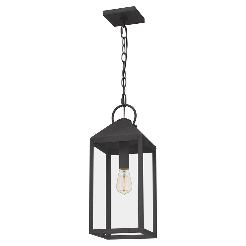 Thorpe - Mini pendant 1 light mottled black - TPE1508MB