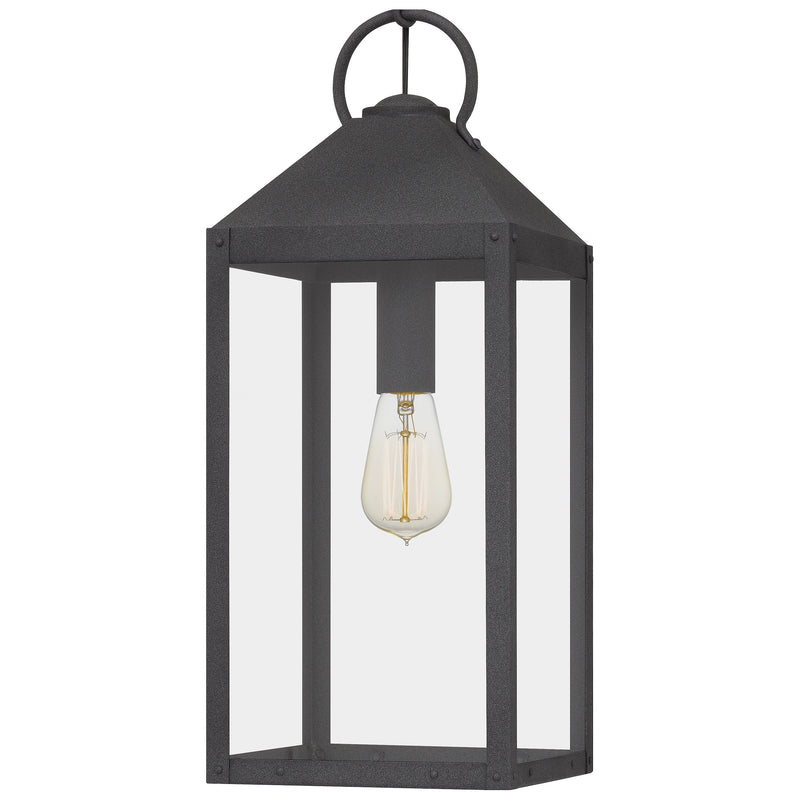 Thorpe - Mini pendant 1 light mottled black - TPE1508MB