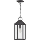 Thorpe - Outdoor hanging 1 light mottled black - TPE1908MB