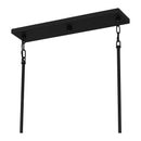 Tippet - Linear chandelier 5 lights matte black - TPT142MBK