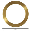 trago-led-flushmount-round -  Matte Nickel - www.donslighthouse.ca