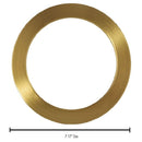 trago-led-flushmount-round -  Matte Nickel - www.donslighthouse.ca