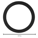 trago-led-flushmount-round -  Matte Nickel - www.donslighthouse.ca