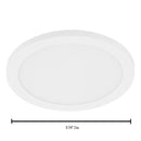 trago-led-flushmount-round -  White - www.donslighthouse.ca