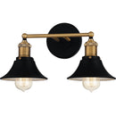 Trafalgar - Bath 2 lights matte black - TRF8615MBK