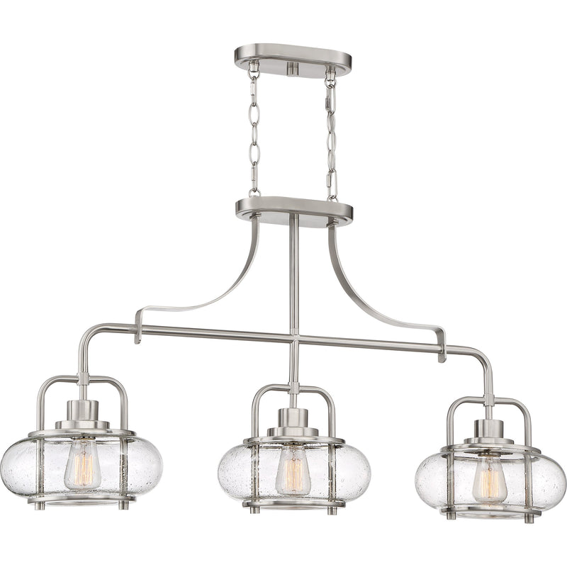 trg338bn - linear chandelier Brushed Nickel - www.donslighthouse.ca