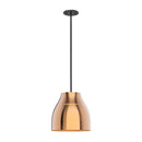 pd62012-bk-cp - mini-pendant Black/Copper - www.donslighthouse.ca