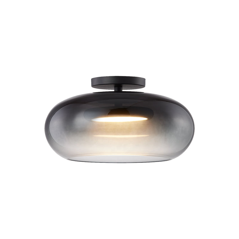 sf62014-bk-sm - semi flush Black/Smoked - www.donslighthouse.ca