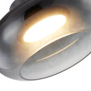 Trinity - semi flush - SF62014-BK/SM