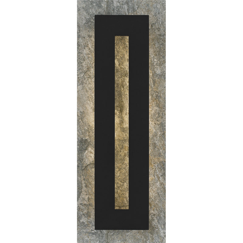 Tate - Outdoor wall led light earth black - TTE8408EK