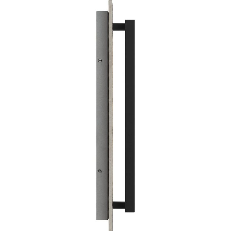 Tate - Outdoor wall led light earth black - TTE8408EK