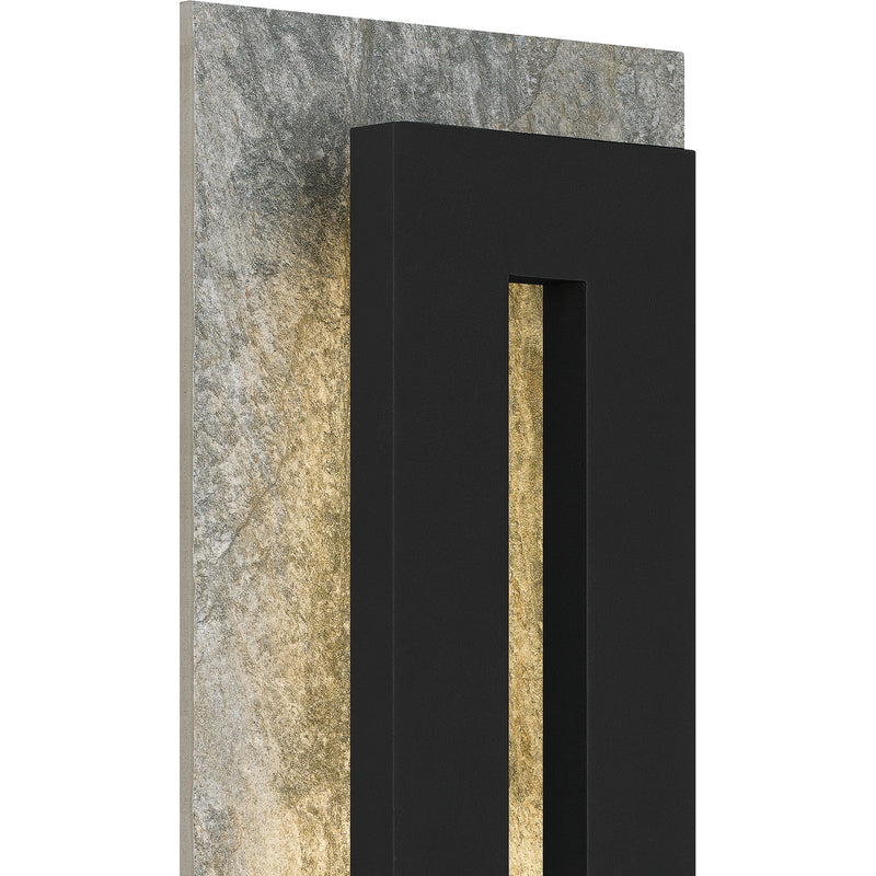 Tate - Outdoor wall led light earth black - TTE8408EK