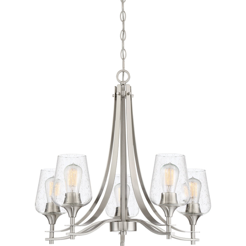 twe5005bn - chandelier Brushed Nickel - www.donslighthouse.ca