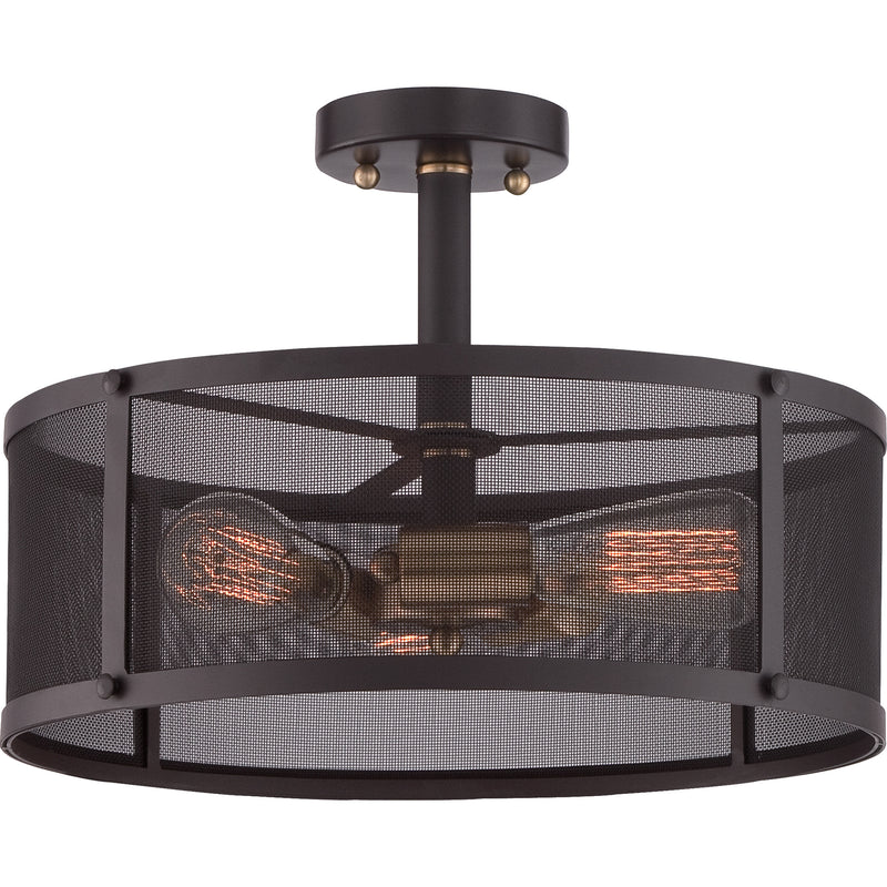 ust1716wt semi flush Western Bronze - www.donslighthouse.ca