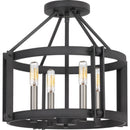 vc1716mb - semi flush Mottled Black - www.donslighthouse.ca