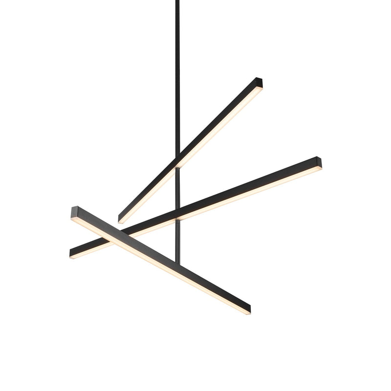 ch10345-bk - linear chandelier Black - www.donslighthouse.ca