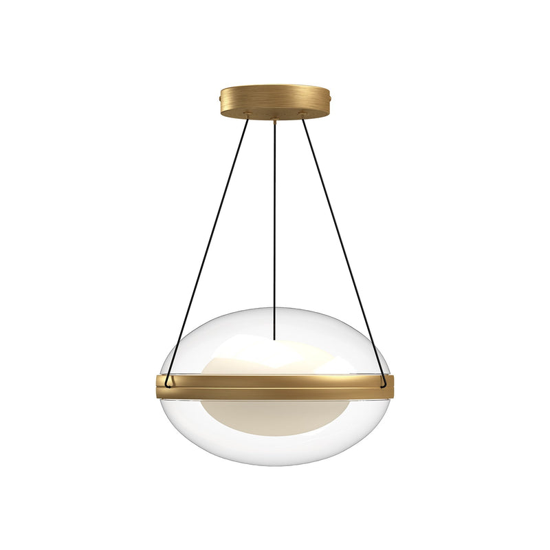 pd76312-bg-op - pendant Brushed Gold/Opal Glass - www.donslighthouse.ca