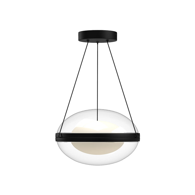 pd76312-bk-op - pendant Black/Opal Glass - www.donslighthouse.ca