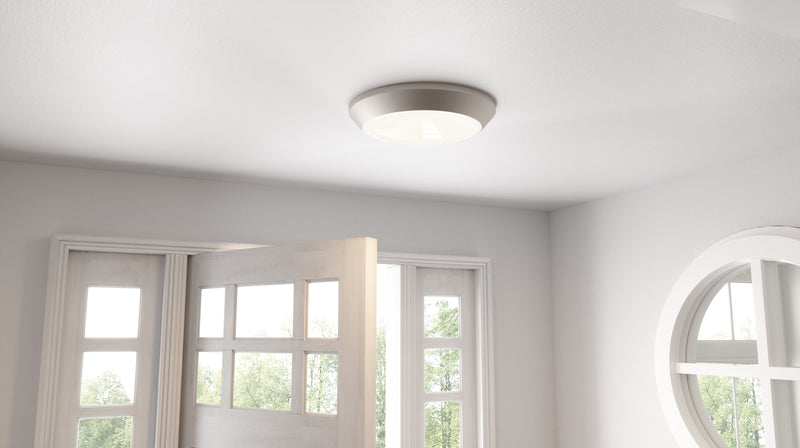 Verge - Flush mount 5"d brushed nickel - VRG1605BN
