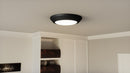Verge - Flush mount 5"d earth black - VRG1605EK