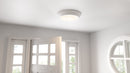 Verge - Flush mount 5"d white - VRG1605W