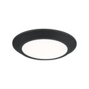 Verge - Flush mount led light earth black - VRG1608EK