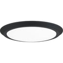Verge - Flush mount led light earth black - VRG1616EK