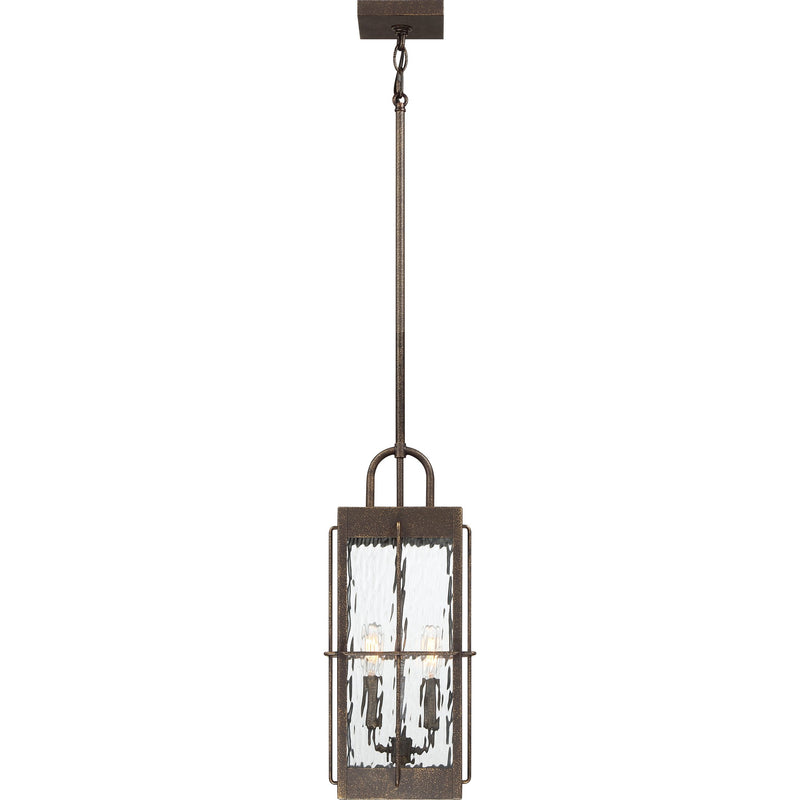 Ward - Outdoor hanging 2 lights gilded bronze - WAR1908GZ