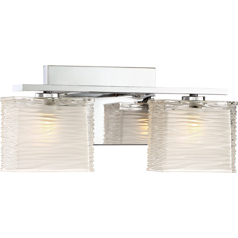 Westcap - Bath fixture 2 light polished chrome - WCP8602C