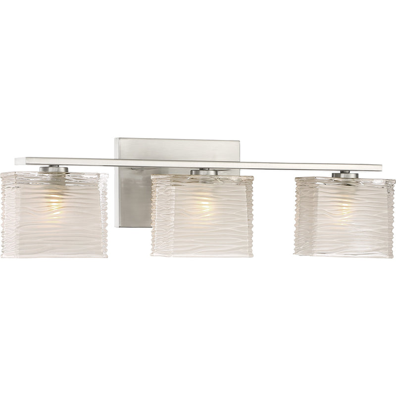 Westcap - Bath fixture 3 light brushed nickel - WCP8603BN