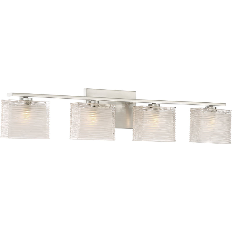 Westcap - Bath fixture 4 light brushed nickel - WCP8604BN