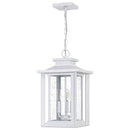 Wakefield - Outdoor hanging 3 light white lustre - WKF1911W