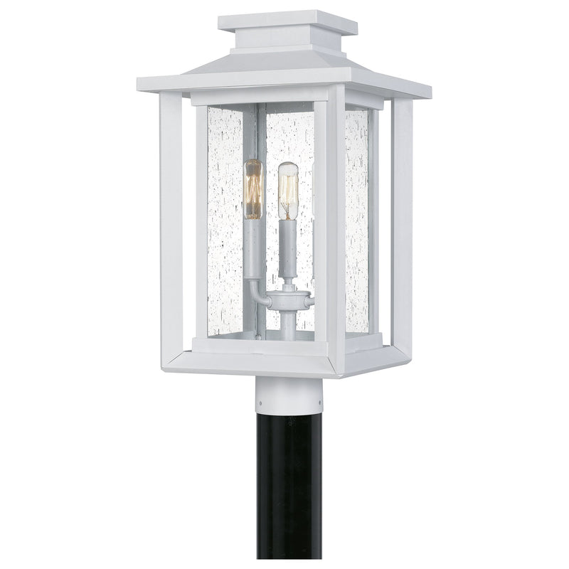 wkf9011w - outdoor post White Lustre - www.donslighthouse.ca