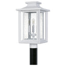 Wakefield - Outdoor post 3 light white lustre - WKF9011W