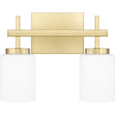 wlb8613y - vanity 2 light Satin Brass - www.donslighthouse.ca