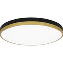 wln1620mbkg - flush mount Matte Black Gold - www.donslighthouse.ca