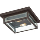 Westover - Flush mount 2 lights western bronze - WVR1312WT