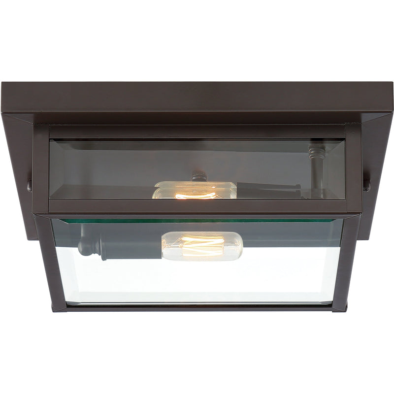 Westover - Flush mount 2 lights western bronze - WVR1312WT