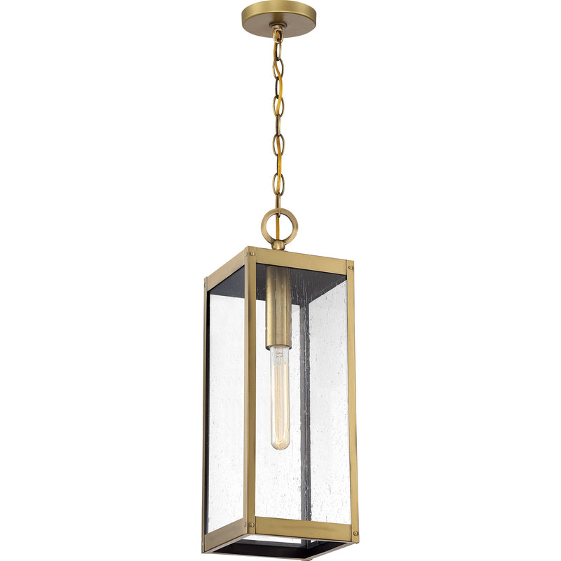 Westover - Outdoor hanging 1 light antique brass - WVR1907A