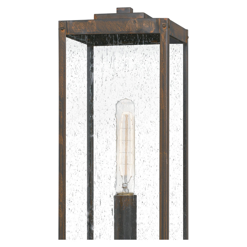 Westover - Outdoor post 1 light industrial bronze - WVR9007IZ