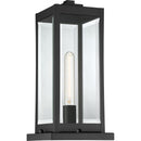 Westover - Outdoor pier base 1light earth black - WVR9106EK