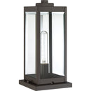 Westover - Outdoor pier base 1light western bronze - WVR9106WT