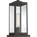 Westover - Outdoor pier base 1light western bronze - WVR9106WT