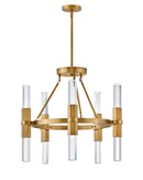 fr30604hbr - chandelier Heritage Brass - www.donslighthouse.ca