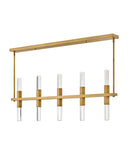 fr30608hbr - linear chandelier Heritage Brass - www.donslighthouse.ca