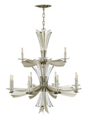 fr40909gg - chandelier multi tier Glacial - www.donslighthouse.ca