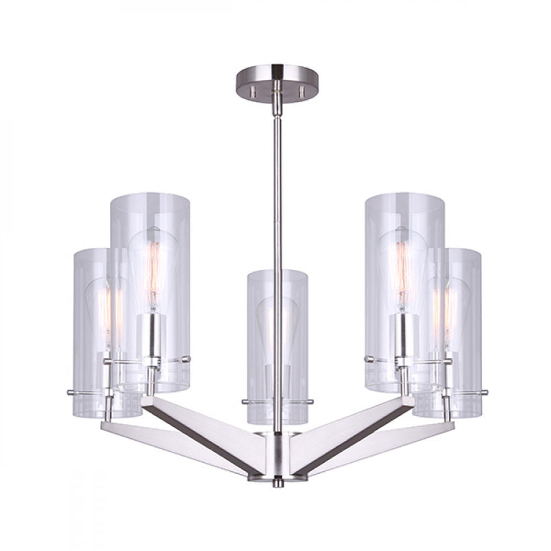 ich759a05bn - chandelier Brushed Nickel - www.donslighthouse.ca